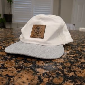 White Binky Bro cap